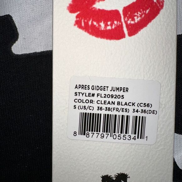 WILDFOX NWT WOMEN’S SWEATSHIRT PULLOVER WITH V-NECK IN SIZE SMALL APRÈS-SKI - Picture 3 of 3